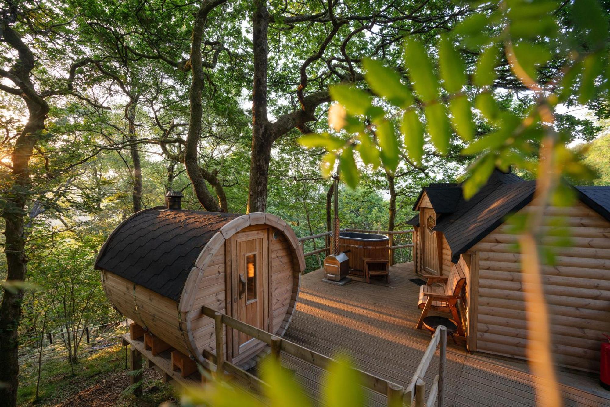 Chestnut Tree House With Hot Tub & Sauna Barmouth Dış mekan fotoğraf